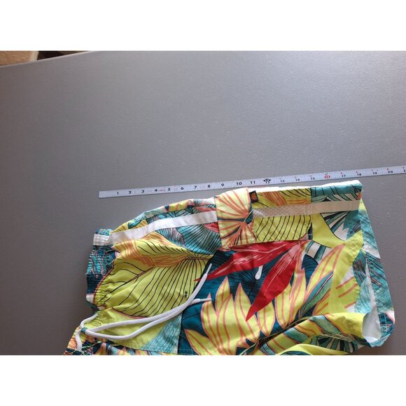 Sundek Tropical Print Board Shorts Mens Medium Yelow - Picture 7 of 7